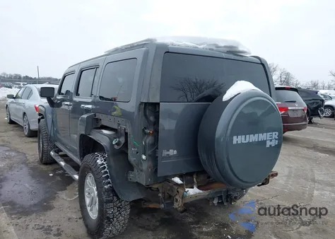 2008 Hummer H3 Suv z USA, uszkodzony, nr VIN 5GTEN43E288203497